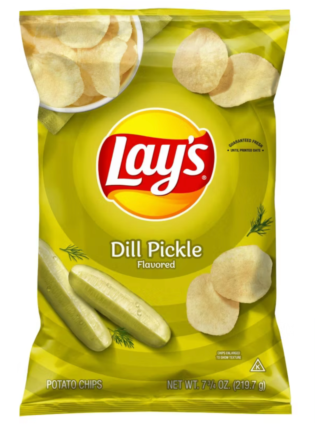 Lay's Dill Pickle Potato Chips - 7.75oz