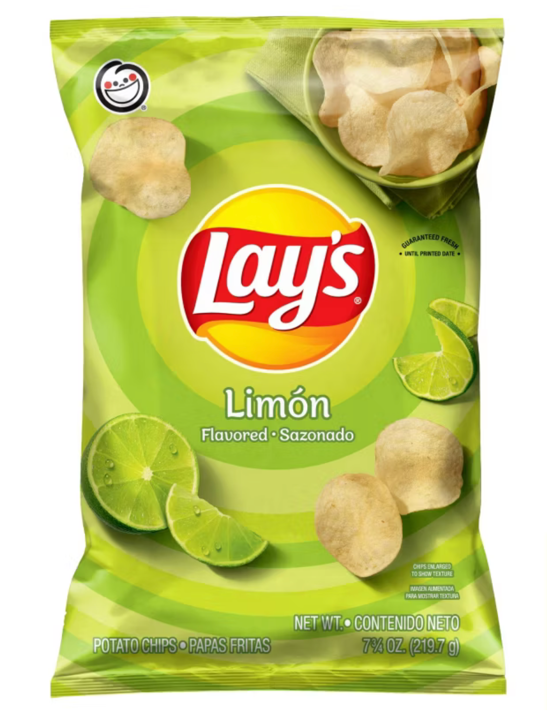 Lay's Limon Potato Chips - 7.75oz