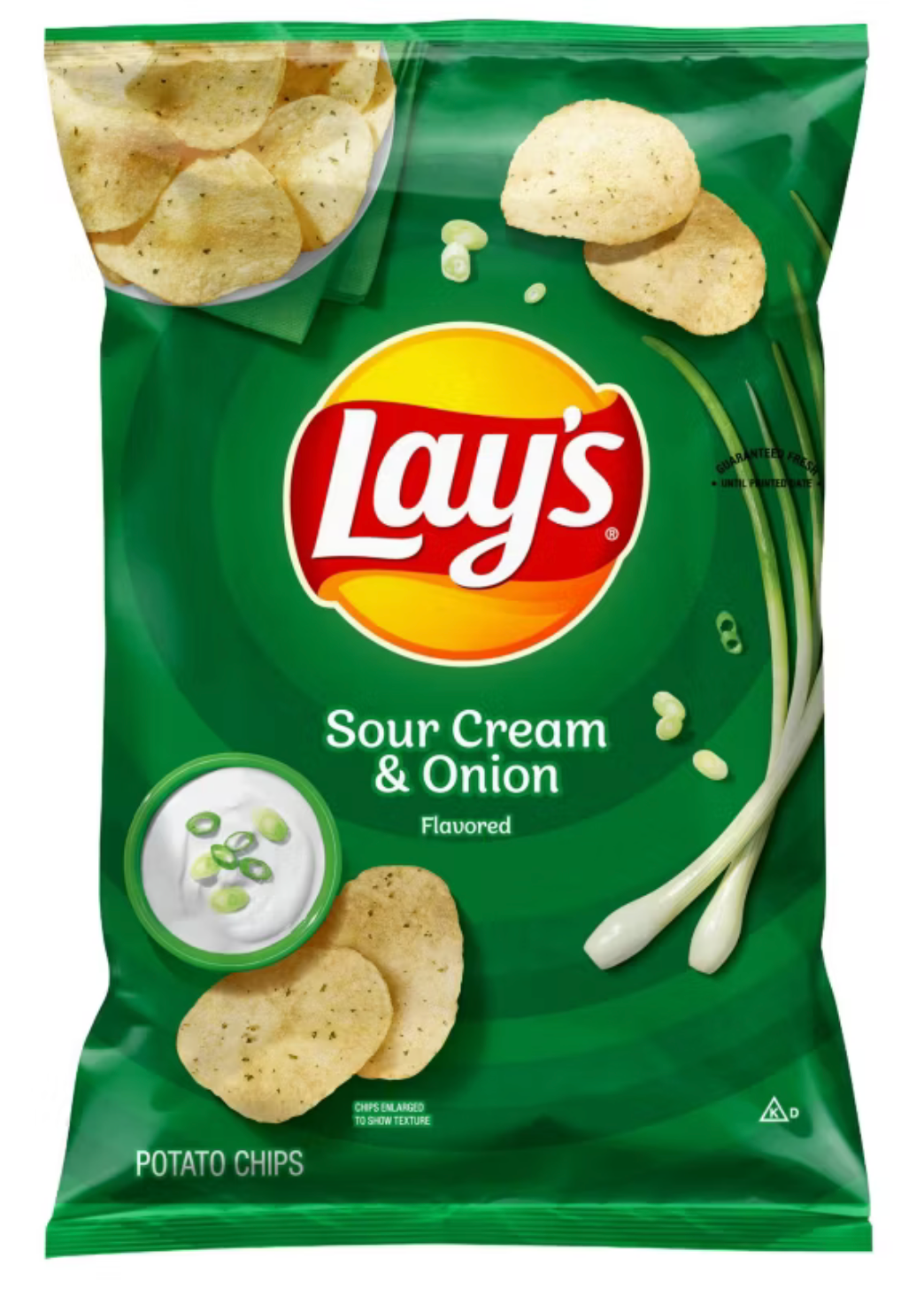Lay's Sour Cream & Onion Potato Chips - 7.75oz