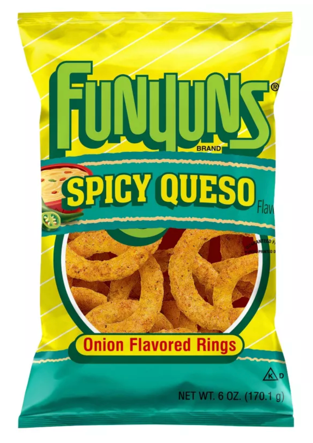 Funyuns Spicy Queso - 6oz