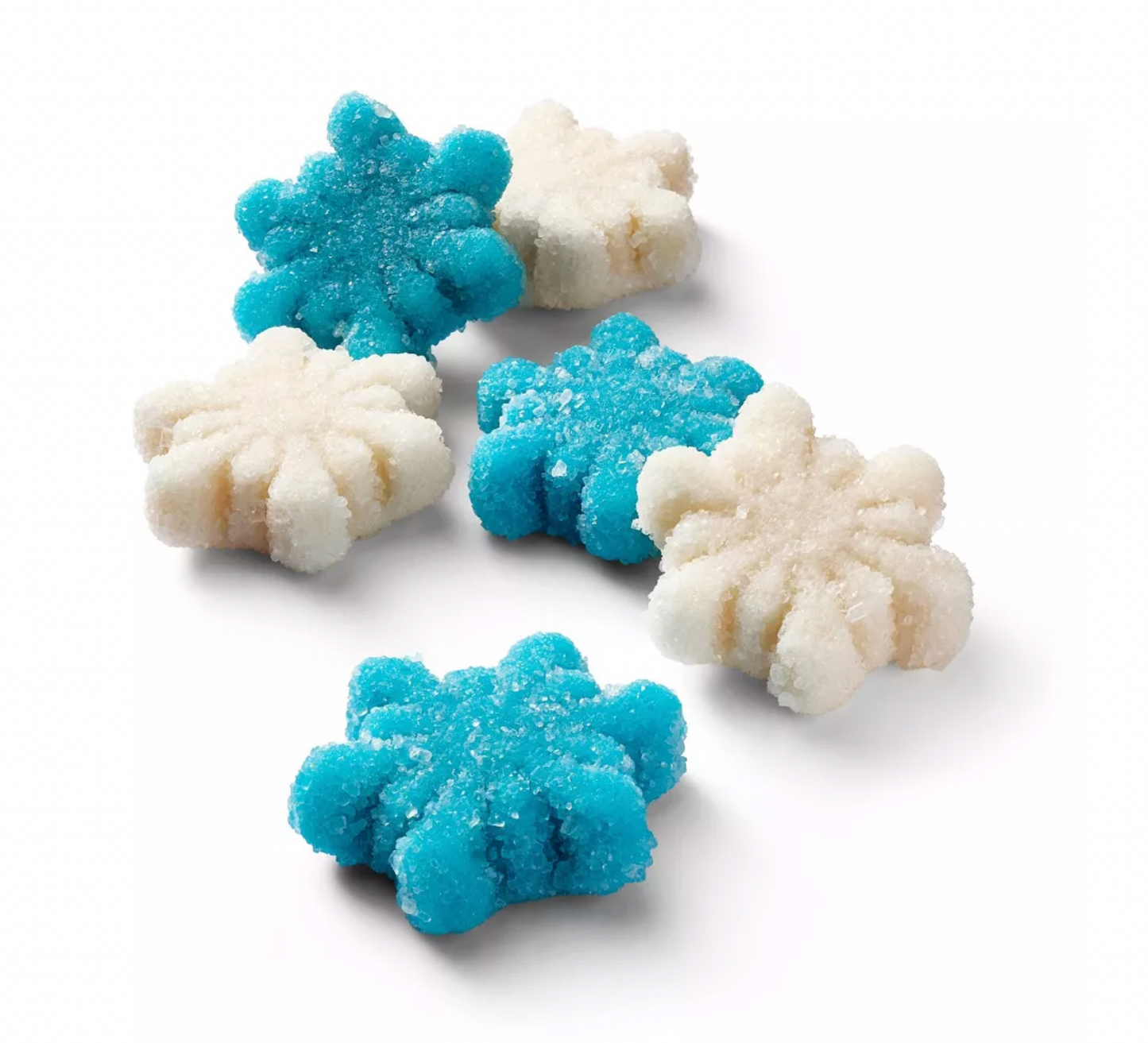 Christmas Sour Gummy Snowflakes