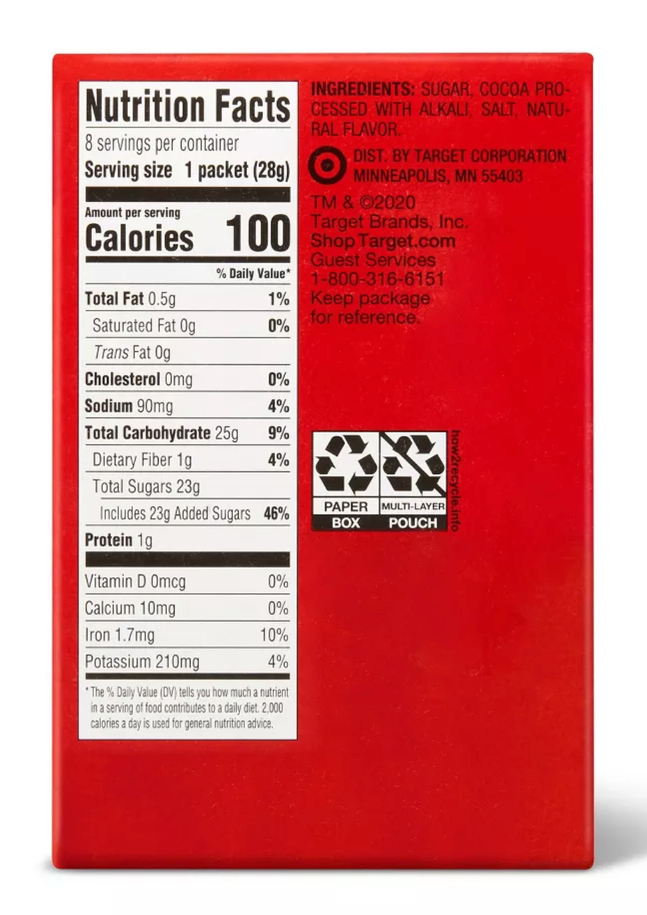 Good & Gather Peppermint Hot Cocoa Mix - 8oz