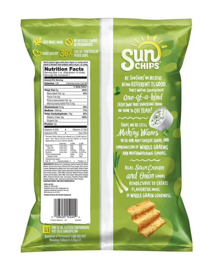Sun Chips French Onion - 7oz