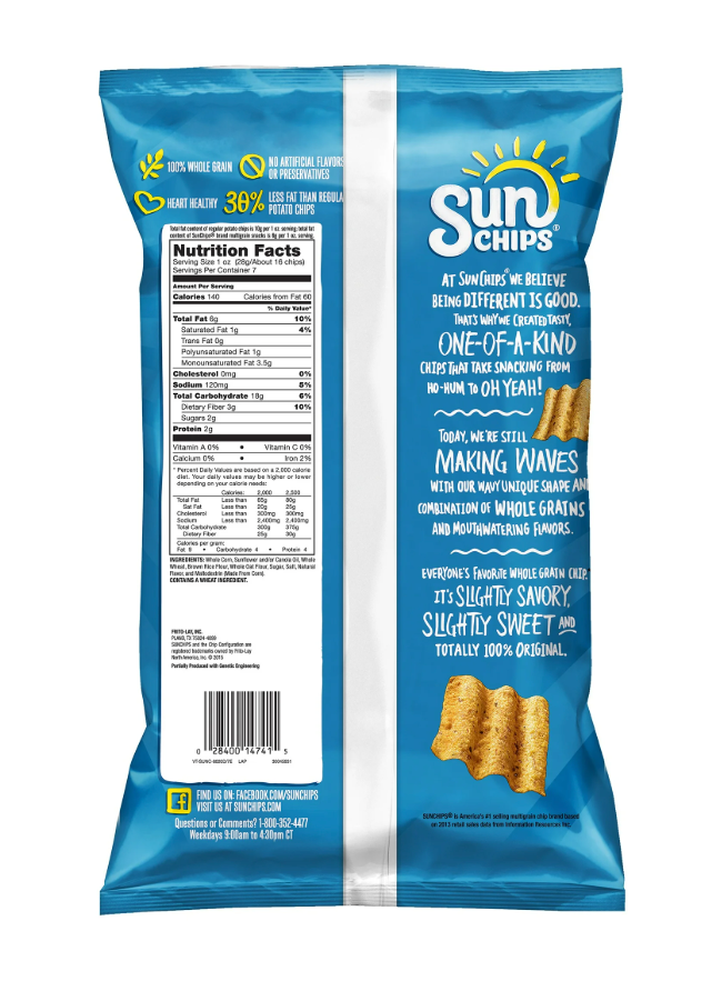 Sun Chips Original - 7oz