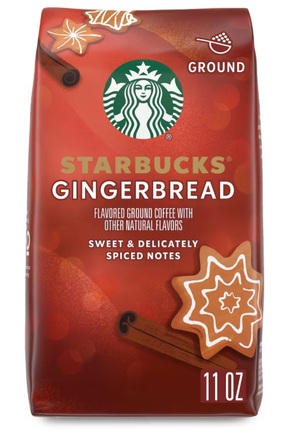 Starbucks Gingerbread Medium Roast Coffee - 11oz