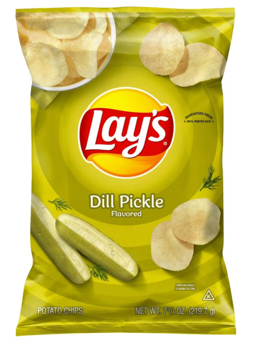 Lay's Dill Pickle Potato Chips  - 7.75oz