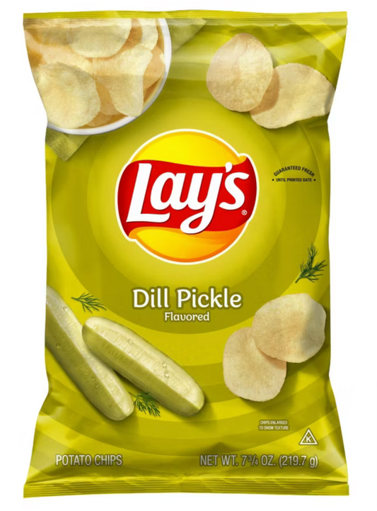 Lay's Dill Pickle Potato Chips  - 7.75oz