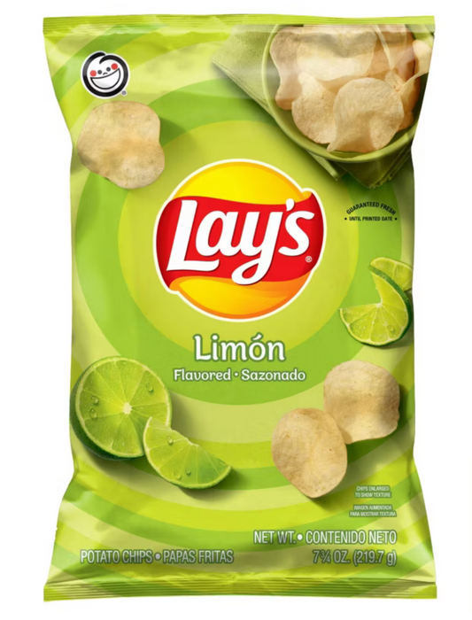 Lay's Limon Potato Chips  - 7.75oz