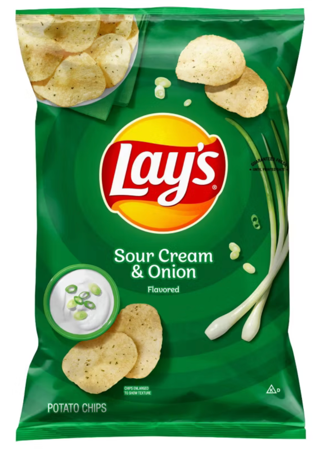 Lay's Sour Cream & Onion Potato Chips  - 7.75oz