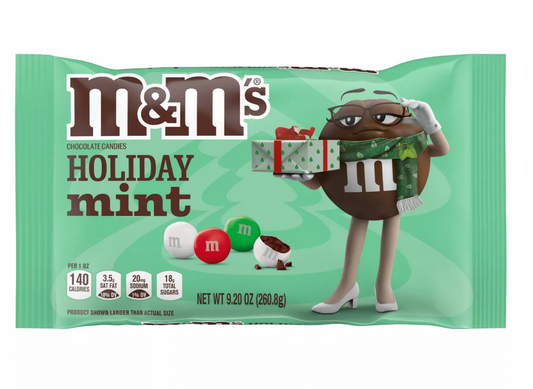 M&M's Christmas Mint Chocolate