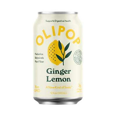 Olipop Ginger Lemon