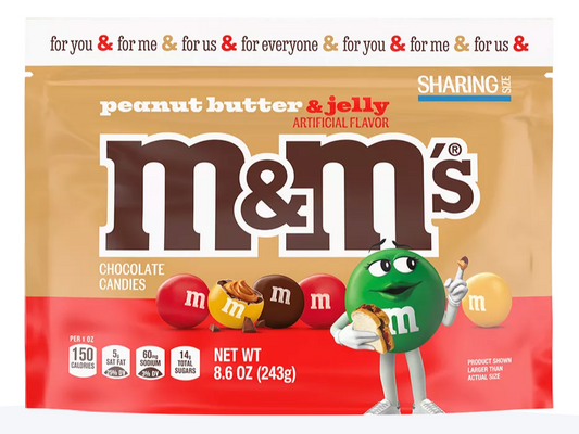 M&M'S Peanut Butter & Jelly 8.6oz