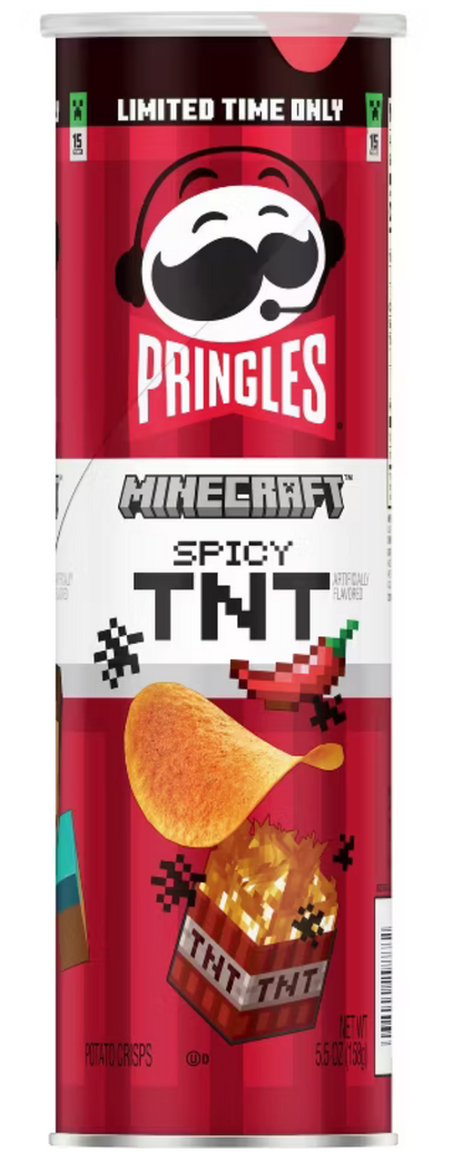 Pringles Minecraft TNT - 5.5oz