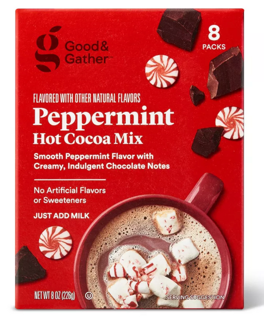 Good & Gather Peppermint Hot Cocoa Mix - 8oz