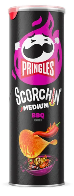 Pringles Scorchin' BBQ Crisps - 5.5oz