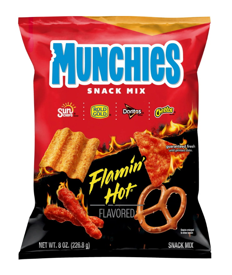 Munchies Snack Mix Flamin Hot - 8oz