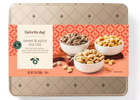 Favorite Day Sweet & Spicy Nut Trio Tin - 13.0oz.