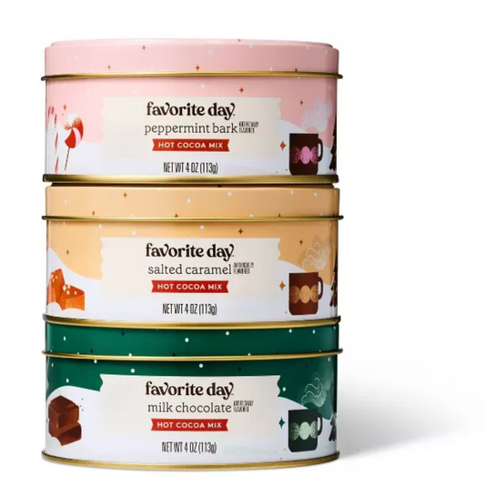 Favorite Day Hot Cocoa Mix 3 Tin Set - 12oz