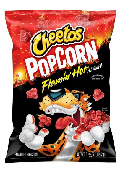 Cheetos Popcorn Flamin' Hot Flavored - 6.5oz