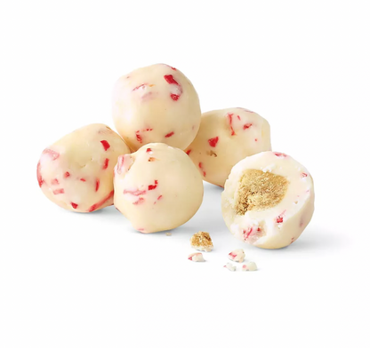 Christmas Peppermint Twist Cookie Dough Bites