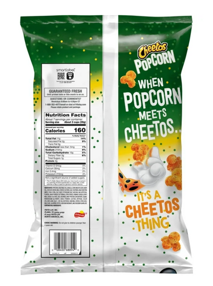 Cheetos Popcorn Cheddar Jalapeno Flavored - 6.5oz