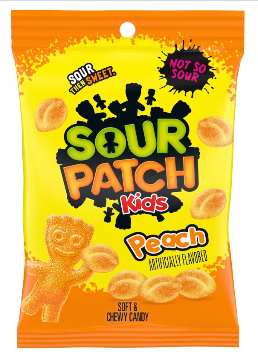 Sour Patch Kids Peach Soft & Chewy Candy - 8.07oz