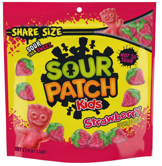 Sour Patch Kids Strawberry Soft & Chewy Candy - 12oz