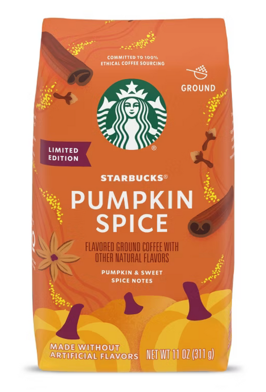 Starbucks Pumpkin Spice Light Roast Ground Coffee - 11oz